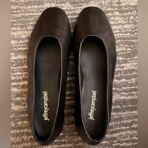 Jeffrey Campbell Classic Black Flats